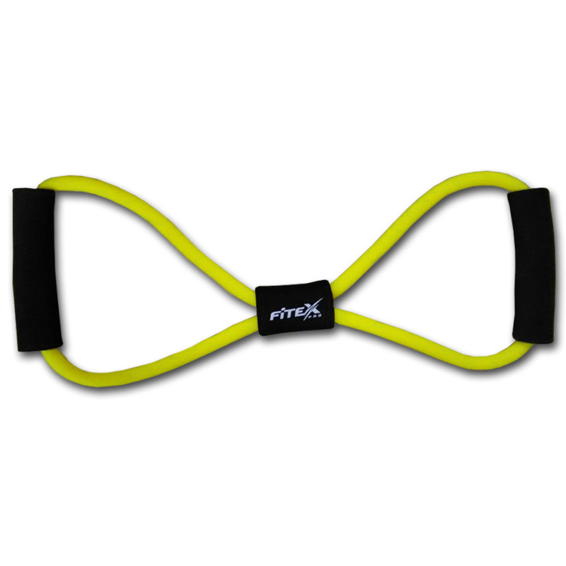 Еспандер трубчастий - вісімка Fitex MD1301-M (рівень опору - середній)