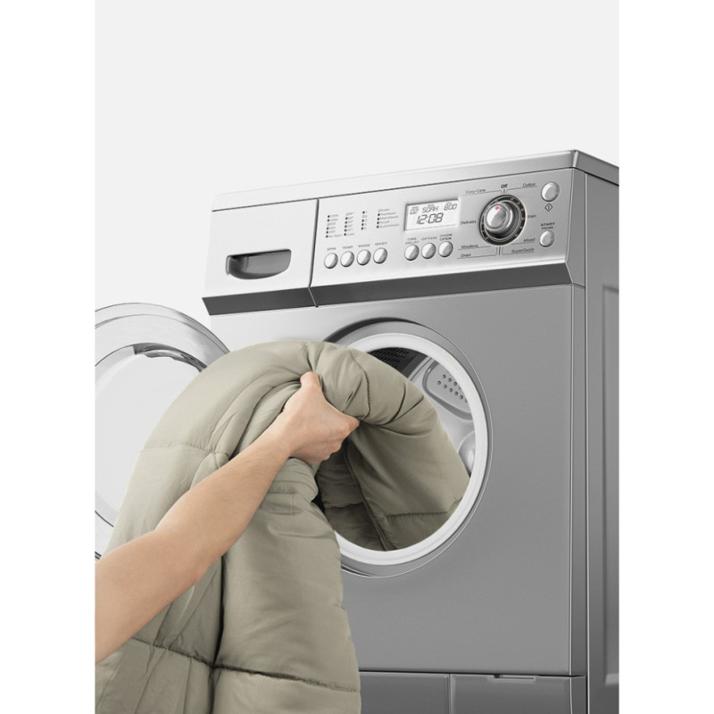 Спальний мішок з капюшоном Naturehike M300 NH20MSD02, зелений, правий