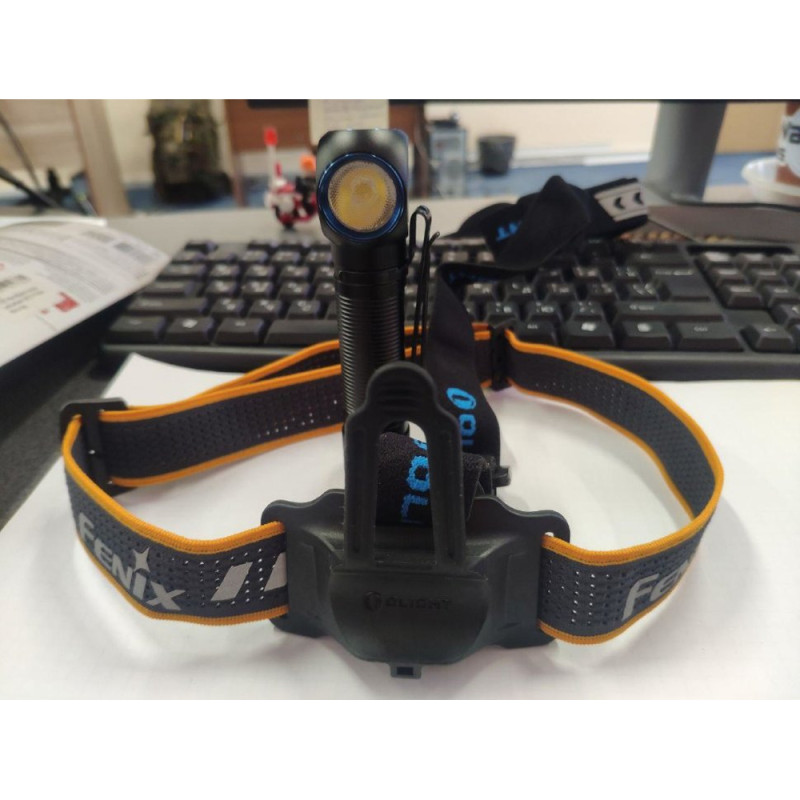 Стрічка для налобних ліхтарів Fenix, одинарна, AFH-03, чорно-помаранчева