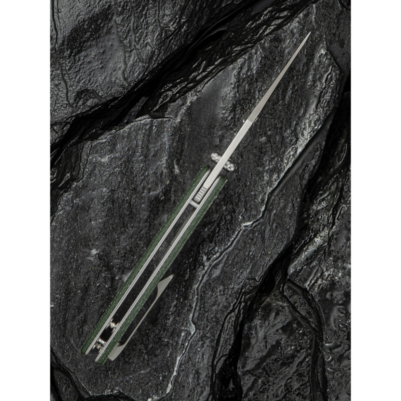 Ніж складаний кишеньковий Civivi Clingman, (7.6 см) Nitro-V / Micarta темно-зелений