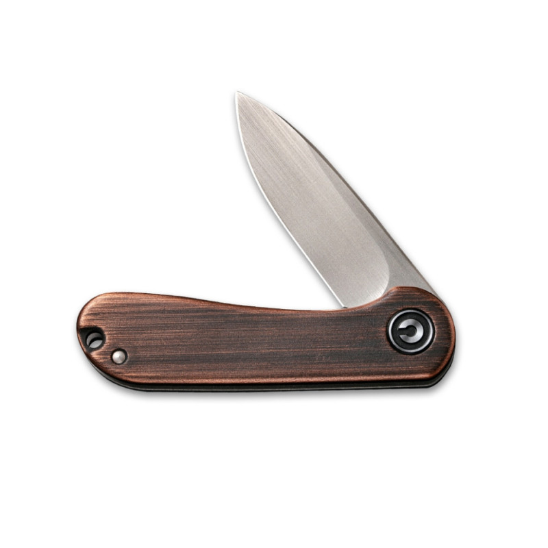 Ніж складаний кишеньковий Civivi Mini Elementum Flipper, (4.7 см) 14C28N / Copper коричневий