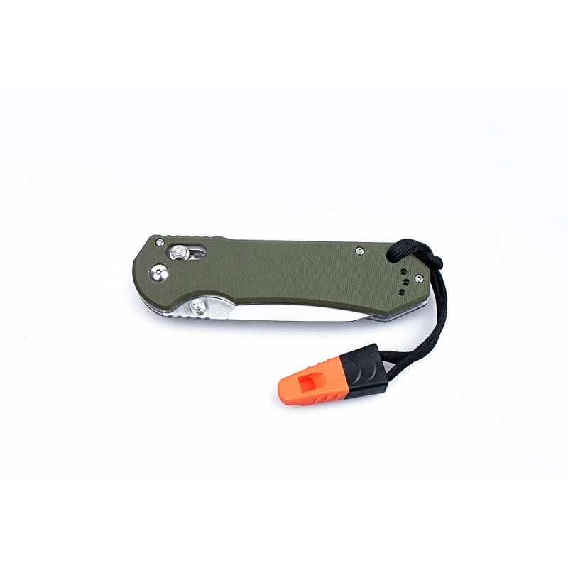 Ніж складаний туристичний Ganzo G7452-WS ( 9 см) 440С / G10 помаранчевий