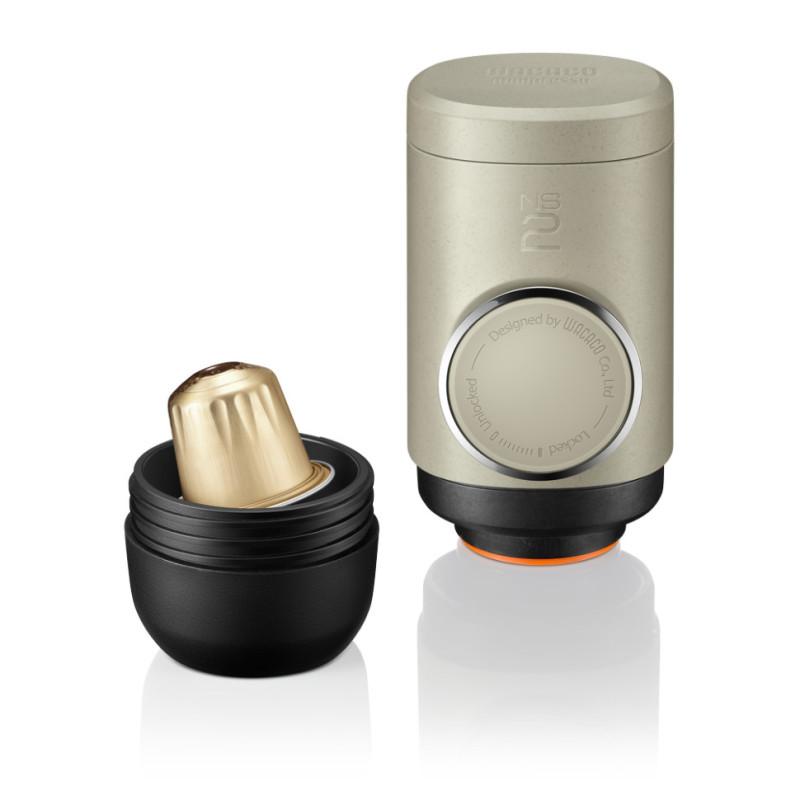 Портативна еспресо-кавоварка Wacaco Minipresso NS2, механічна, для капсул