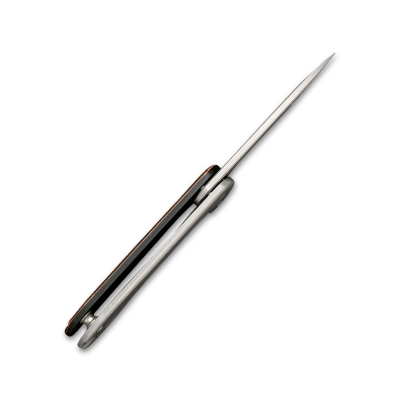 Ніж складаний кишеньковий Civivi Mini Elementum Flipper, (4.7 см) 14C28N / Copper коричневий