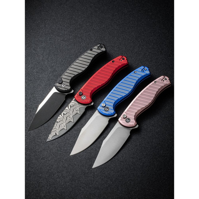 Ніж складаний туристичний Civivi Stormhowl, (8.4 см) Nitro-V / Aluminum рожевий