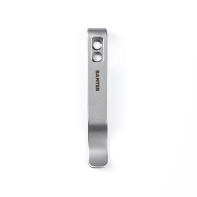 Кліпса кишенькова сталева для Civivi Baby Banter без гвинтів CA-07B