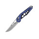 Ніж складаний туристичний SRM Mecha, (8.3 см) D2 / G10 блакитний