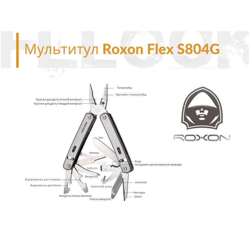 Мультитул Roxon Flex S804