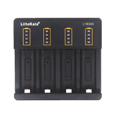 Універсальний зарядний пристрій LiitoKala Lii-L16340 на 4 канали