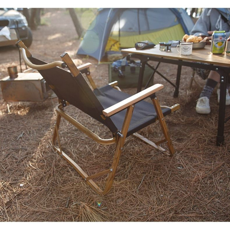 Крісло складане Naturehike MW02 NH19Y002-D, 600D Oxford / алюміній, р-р S, бежевий