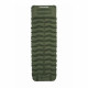 Матрац туристичний надувний одномісний Naturehike CNK2550WS019, 200x60x9.5 см, зелений, прямокутний із вбудованою помпою