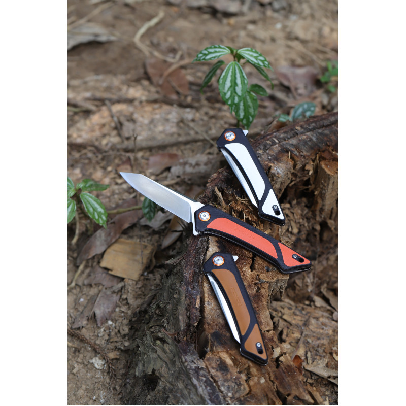 Ніж складаний Roxon K2 лезо D2, коричневий