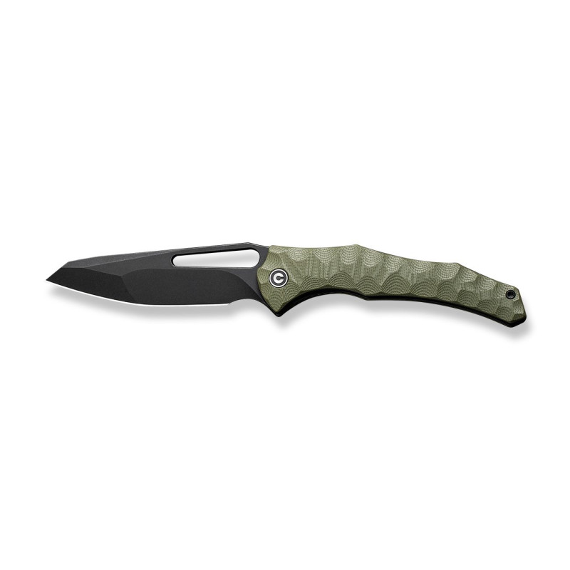 Ніж складаний туристичний Civivi Spiny Dogfish, (8.8 см) 14C28N / G10 зелений