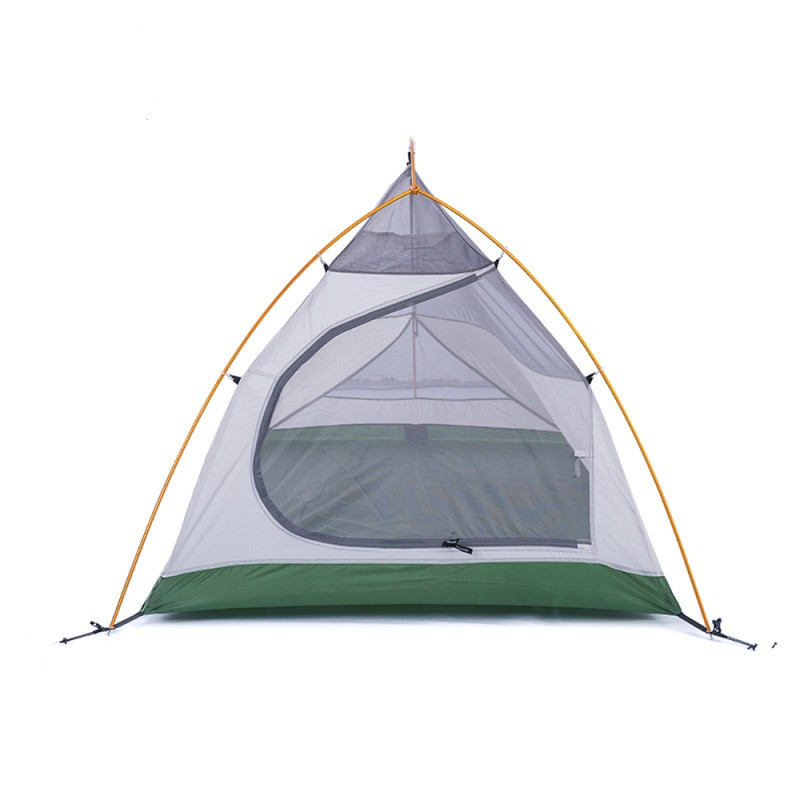 Намет надлегкий одномісний з футпринтом Naturehike Cloud Up 1 Updated NH18T010-T, 210T, зелений