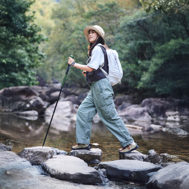 Трекінгова телескопічна палиця Naturehike CNK2550DS010 Sunlit Terk Base, 60-135 см, чорна