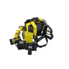 Петлі TRX PRO Pack-3 CLUB (P3) (підвісні тренувальні петлі), Довжина 110-230 см, Ширина строп 3,8 см, Максимальна вага 160 кг, Жовто-чорний