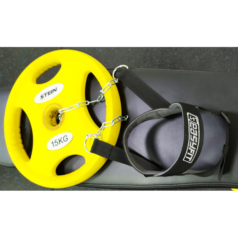 Упряжь EasyFit для шеи, Нейлон, Флис, Сталь, Максимальная нагрузка 75 кг, Черный