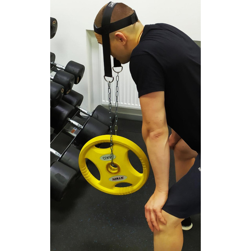 Упряжь EasyFit для шеи, Нейлон, Флис, Сталь, Максимальная нагрузка 75 кг, Черный