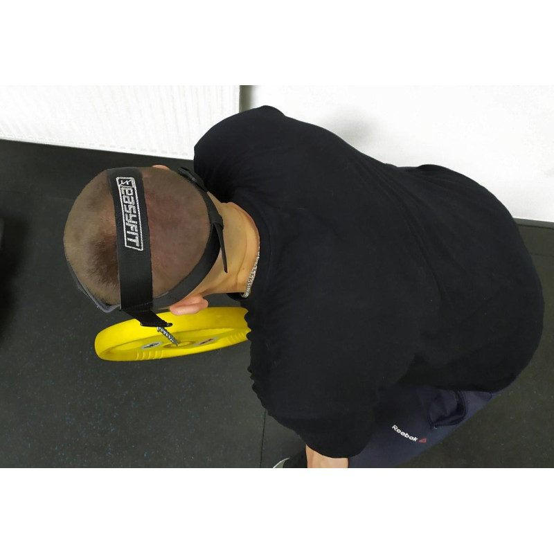 Упряжь EasyFit для шеи, Нейлон, Флис, Сталь, Максимальная нагрузка 75 кг, Черный