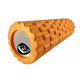 Масажний ролик (валик) EasyFit Grid Roller Mini, Довжина 30 см, Діаметр 10 см, Піна EVA з масажною поверхнею 3D, для МФР, фітнесу, йоги та реабілітації, Помаранчевий