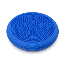 Балансировочная массажная подушка EasyFit Cushion-2, Диаметр 32 см, Максимальная нагрузка 120 кг, ПВХ, Синий