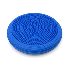 Балансировочная массажная подушка EasyFit Cushion-2, Диаметр 32 см, Максимальная нагрузка 120 кг, ПВХ, Синий