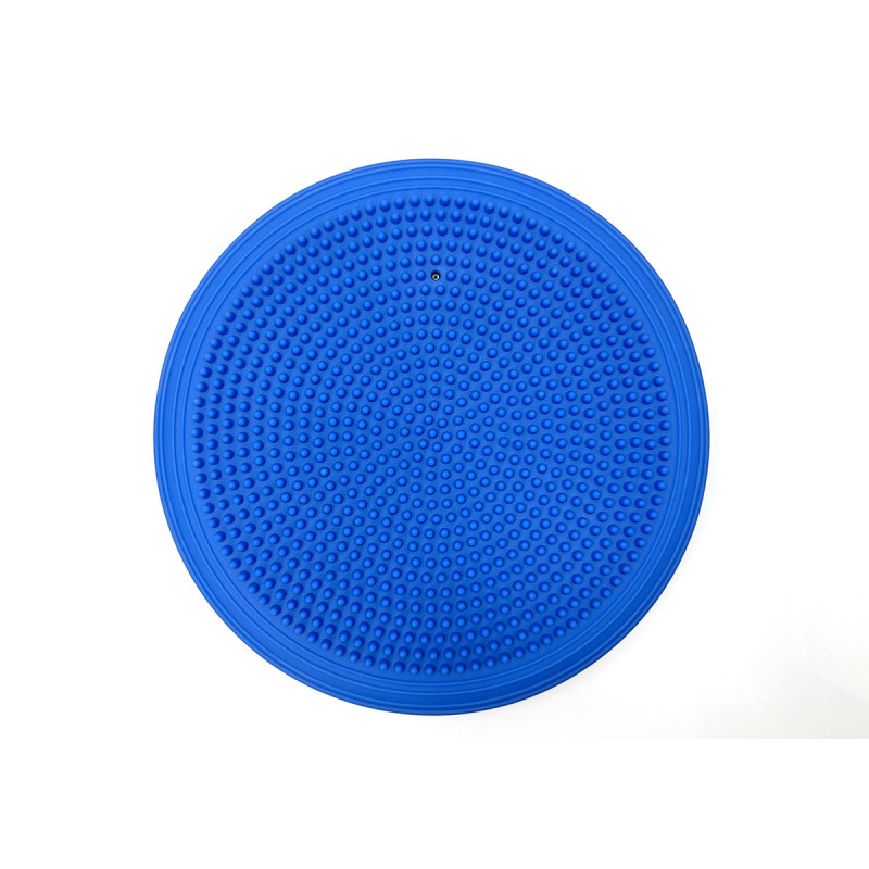Балансировочная массажная подушка EasyFit Cushion-2, Диаметр 32 см, Максимальная нагрузка 120 кг, ПВХ, Синий