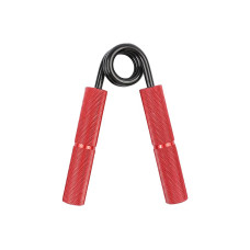 Кистьовий еспандер EasyFit Hand Grip PRO 136 кг (299 lb), 13,5 см х 10,5 см, металевий корпус, покращене зчеплення – для тренування сили рук, червоний Кистьовий еспандер EasyFit Hand Grip PRO 136 кг (299 lb), 13,5 см х 10,5 см, металевий корпус, покращене зчеплення – для тренування сили рук, червоний