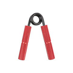 Кистьовий еспандер EasyFit Hand Grip PRO 136 кг (299 lb), 13,5 см х 10,5 см, металевий корпус, покращене зчеплення – для тренування сили рук, червоний