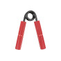 Кистьовий еспандер EasyFit Hand Grip PRO 136 кг (299 lb), 13,5 см х 10,5 см, металевий корпус, покращене зчеплення – для тренування сили рук, червоний