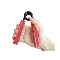 Кистевой эспандер EasyFit Hand Grip PRO 136 кг (300 lb), 13,5 см х 10,5 см, металлический корпус, улучшенное сцепление – для тренировки силы рук, красный