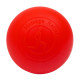 Масажний м'ячик EasyFit, діаметр 6,5 см, каучук, червоний, для МФР, зняття напруги та самомасажу