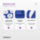 Массажный коврик EasyFit с подушкой (аппликатор Кузнецова) для массажа спины и шеи с чехлом, синий