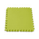 Татамі мат EasyFit SwallowTail (пазл ластівчин хвіст з бортиком), Розмір 120x120 см, Товщина 10 мм, EVA-піна, Жовтий