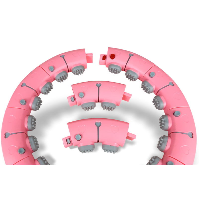 Хулахуп EasyFit Hoop Balance Pro с утяжелителем и счетчиком