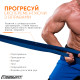 Резинка для підтягування та спорту EasyFit ORIGIN, опір 50-110 кг, синя