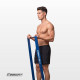 Резинка для підтягування та спорту EasyFit ORIGIN, опір 50-110 кг, синя