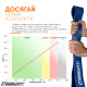 Резинка для підтягування та спорту EasyFit ORIGIN, опір 50-110 кг, синя