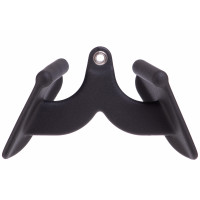 Ручка для тяги EasyFit з вузьким хватом, Розмір 31х18 см, Сталь, Поліуретан (PU), Чорний