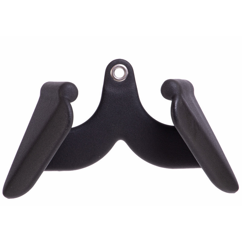 Ручка для тяги EasyFit с узким хватом, Размер 31х15 см, Сталь, Полиуретан (PU), Черный