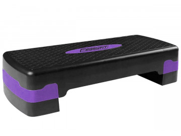 Степ-платформа EasyFit Step-B 2-ступенчатая фиолетовая