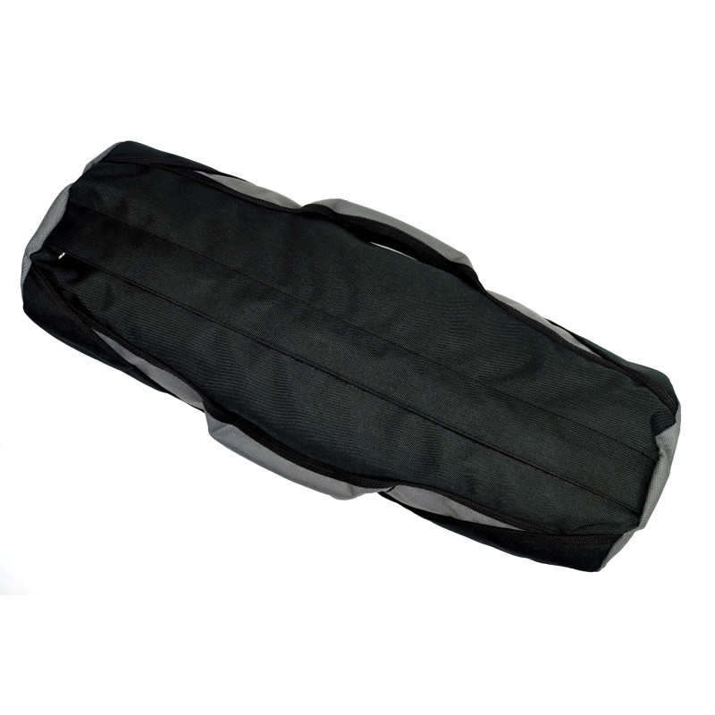 Сумка для кросфіту EasyFit Sandbag (сендбег), Мішок для піску, з ручками та регульованою вагою, на 4 філери, Вага 4-40 кг, Чорний