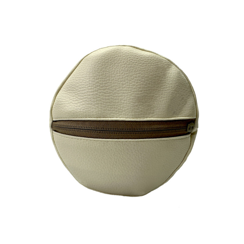 Валик для массажного стола EasyFit, Длина 60 см, Медицинский кожзаменитель, Бежевый