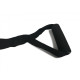 Тяга EasyFit R2  з жорсткими ручками, Розмір 120 см, Нейлон, Пластик, Чорний