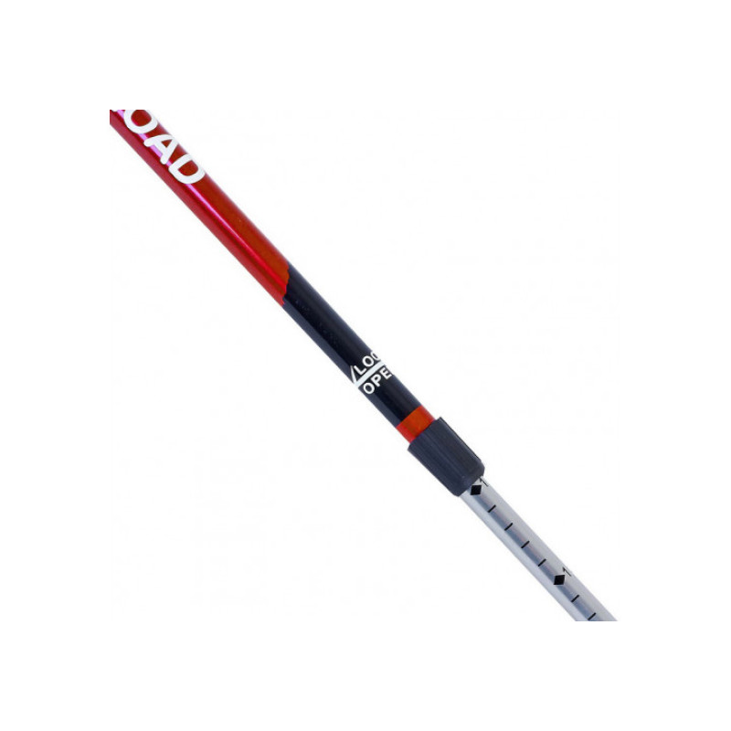 Палиця для скандинавської ходьби EasyFit SKY ROAD червона