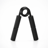 Кистьовий еспандер EasyFit Hand Grip PRO 159 кг (350 lb), 13,5 см х 10,5 см, металевий корпус, покращене зчеплення – для тренування сили рук, чорний