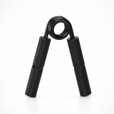 Кистьовий еспандер EasyFit Hand Grip PRO 159 кг (350 lb), 13,5 см х 10,5 см, металевий корпус, покращене зчеплення – для тренування сили рук, чорний