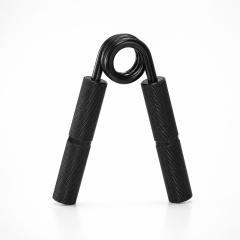 Кистьовий еспандер EasyFit Hand Grip PRO 159 кг (350 lb), 13,5 см х 10,5 см, металевий корпус, покращене зчеплення – для тренування сили рук, чорний