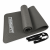 Килимок EasyFit для пілатесу та фітнесу, 180x60 см, товщина 10 мм, NBR, сірий