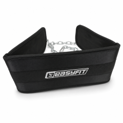 Пояс EasyFit для обтяжень, розмір M, 150 кг, оксфорд/сталь, чорний